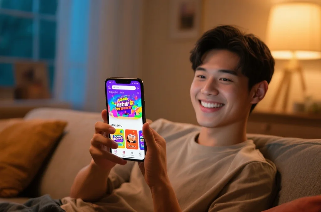 用户享受欧陆娱乐APP带来的乐趣